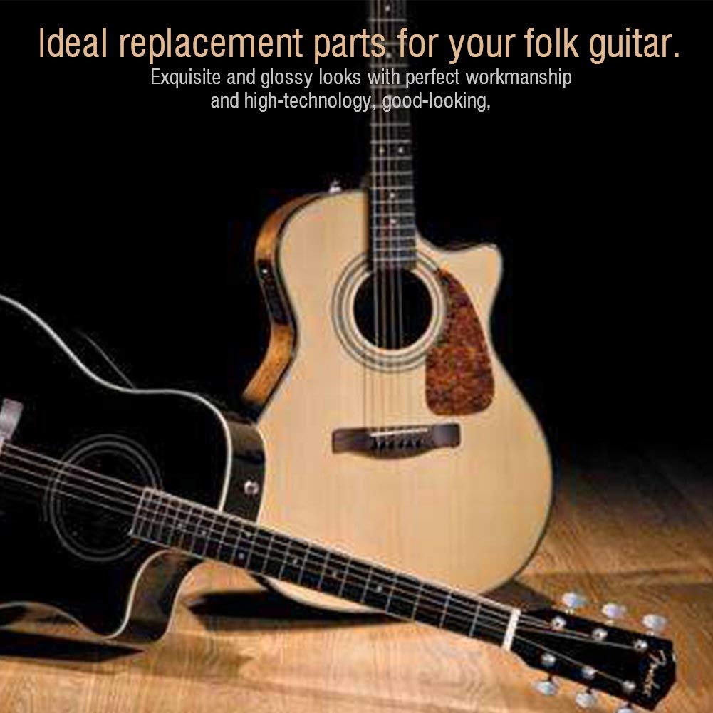 VGEBY1 Guitar Tuning Pegs, Sealed Guitar String Tuning Pegs Electric Guitar Tuning Pegs for Electric or Acoustic Guitar